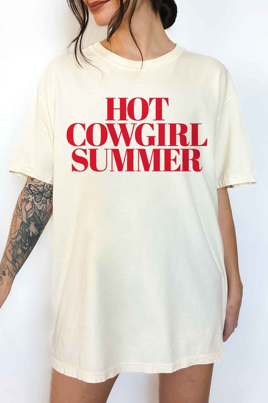 Hot Cowgirl Summer Graphic Shirt