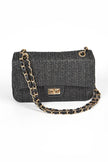 Faux Straw Fashion Shoulder Bag