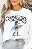 COWGIRL SUMMER WESTERN GRAPHIC SWEATSHIRT