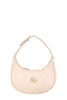 Round Shape CG Buckle Pu Leather Shoulder Bag