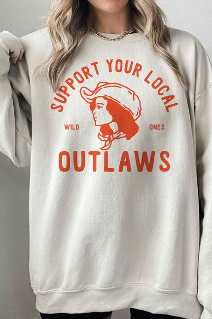 Supports Your Local Outlaws Sweatshirt