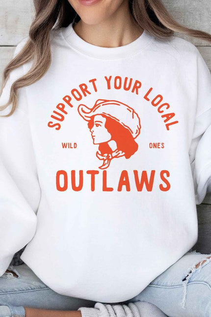 Supports Your Local Outlaws Sweatshirt