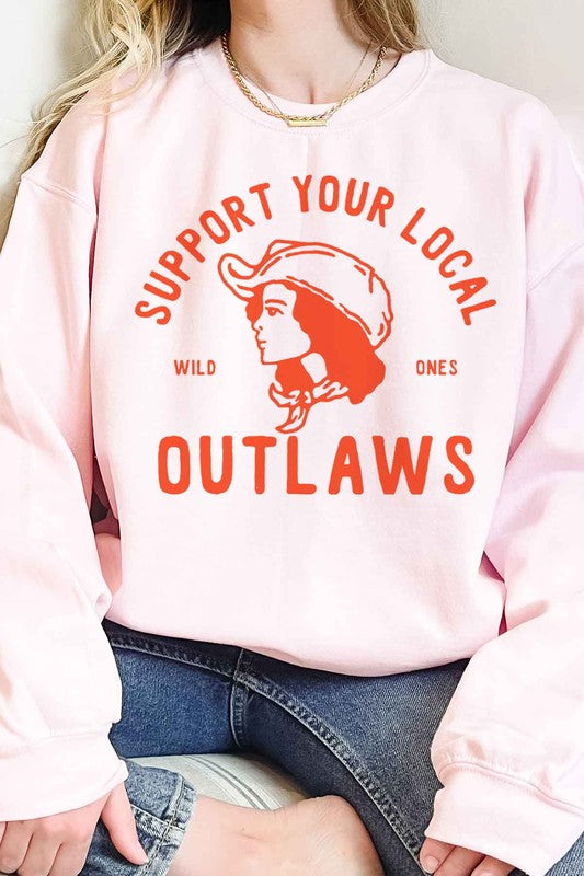 Supports Your Local Outlaws Sweatshirt