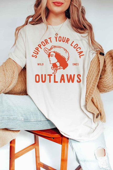 Supports Your Local Outlaws Tshirt