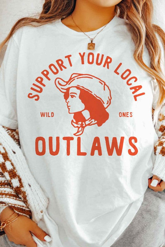 Supports Your Local Outlaws Tshirt