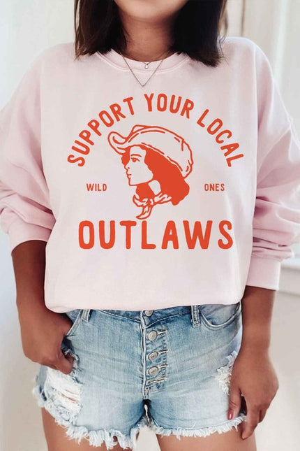 Supports Your Local Outlaws Sweatshirt