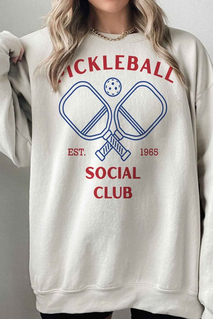 Pickleball Social Club Sweatshirt