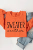 Sweater Weather Graphic Fleece Sweatshirts