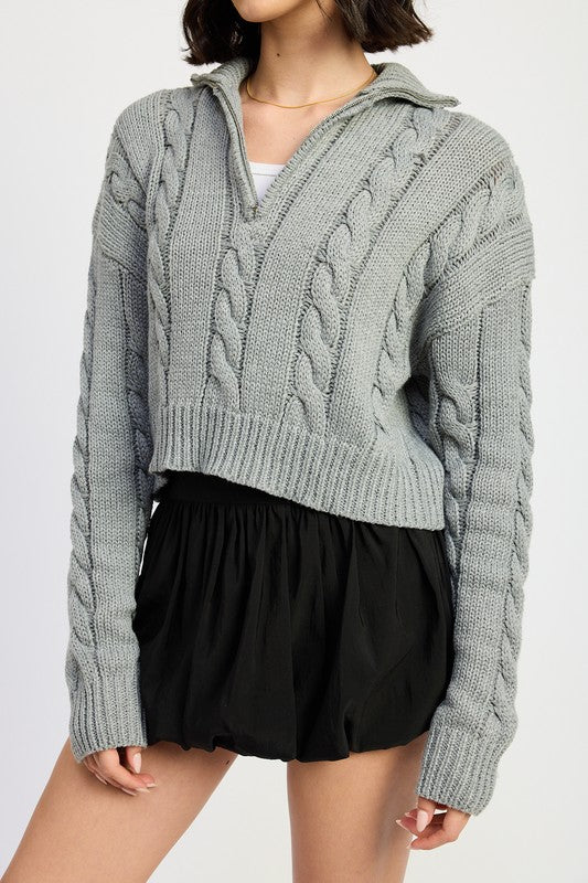 Cable Knit Sweater