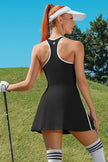 Racerback Tennis Dress with Shorts