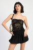 Lace Tube Top