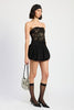 Lace Tube Top