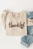 Thankful Heart Graphic Fleece Sweatshirts