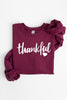 Thankful Heart Graphic Fleece Sweatshirts