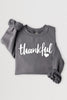 Thankful Heart Graphic Fleece Sweatshirts