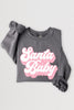 Santa Baby Graphic Fleece Sweatshirts