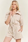 Zip Froont Romper