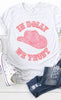 Retro In Dolly We Trust Graphic Tee