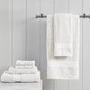 Certified Organic 6-Piece Bath Towel Set, White