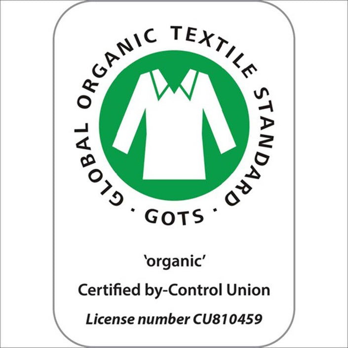 Certified Organic 6-Piece Bath Towel Set, White
