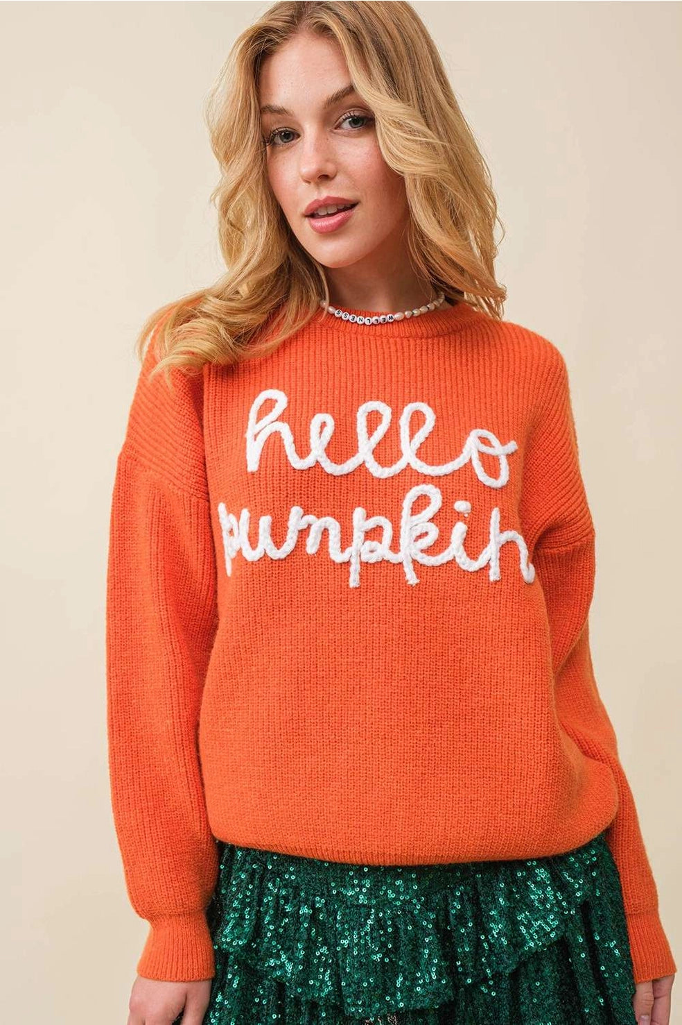 Hello Pumpkin Sweater