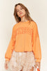 Tennessee Orange Long Sleeve Top