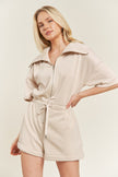 Zip Froont Romper