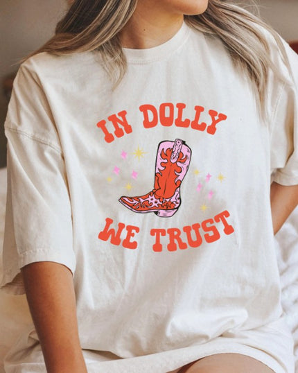 In Dolly We Trust Graphic shirt