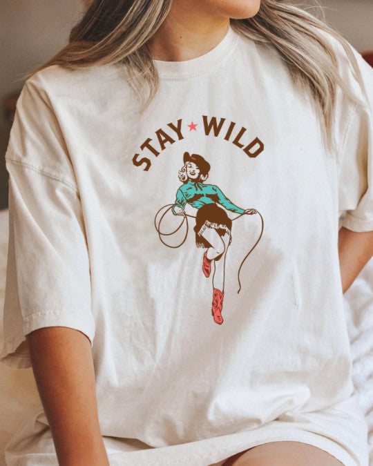 Stay Wild Graphic Tshirt